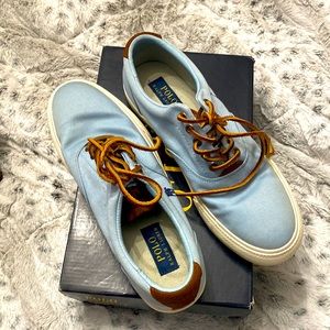 Polo Ralph Lauren men’s canvas sneakers